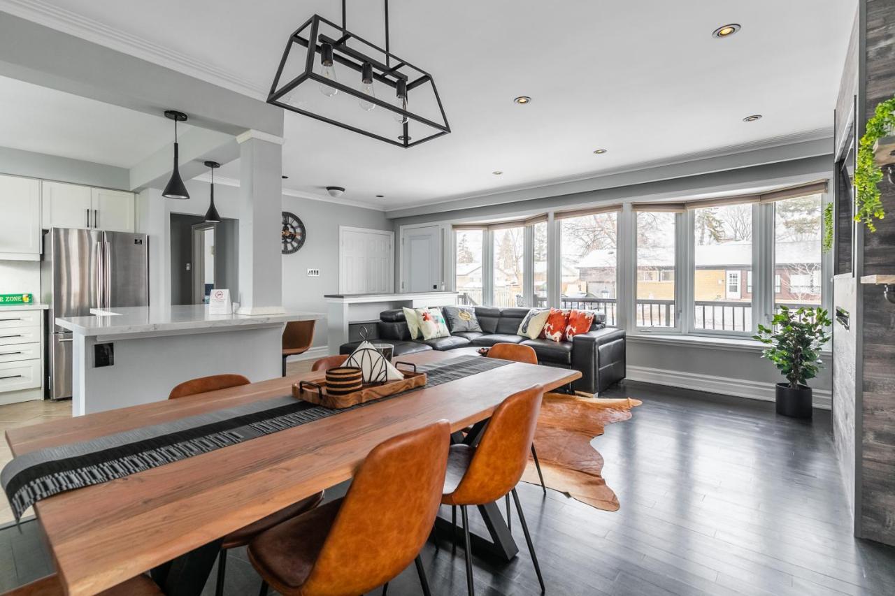 Luxury 3Br House With Bbq By Globalstay Toronto Exteriör bild