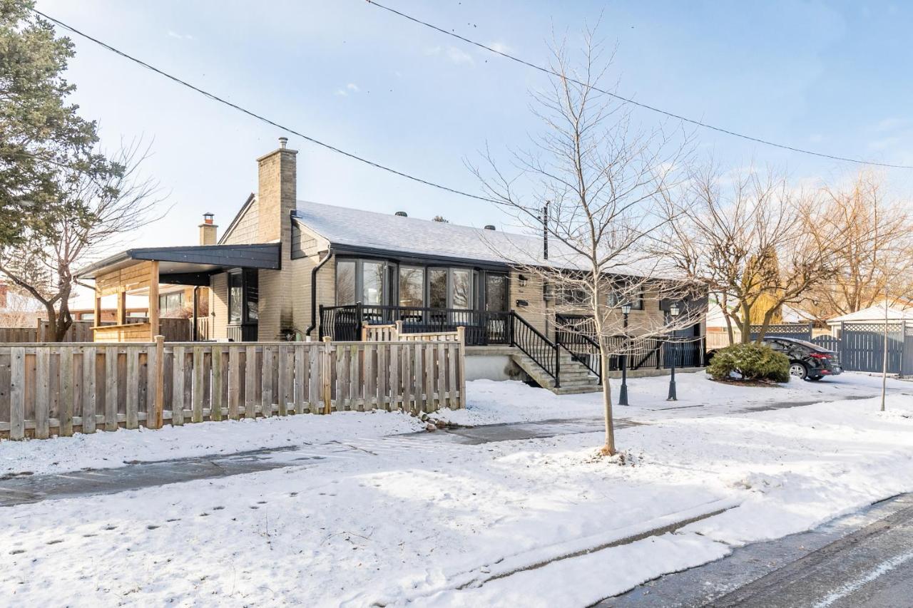 Luxury 3Br House With Bbq By Globalstay Toronto Exteriör bild