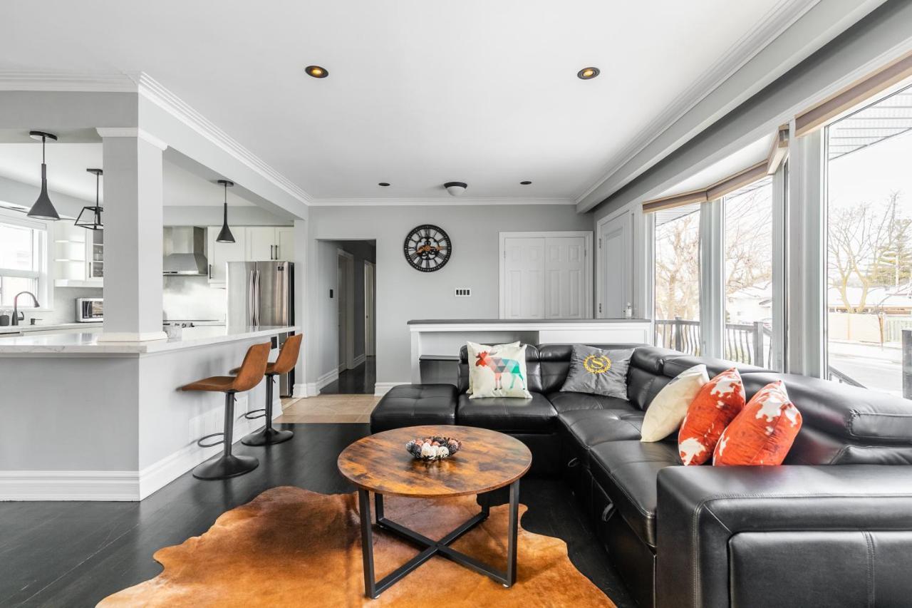 Luxury 3Br House With Bbq By Globalstay Toronto Exteriör bild