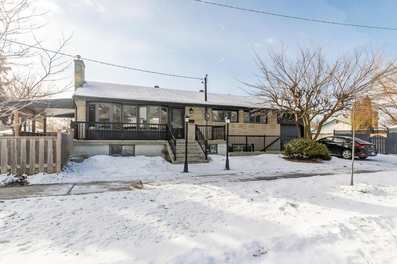 Luxury 3Br House With Bbq By Globalstay Toronto Exteriör bild